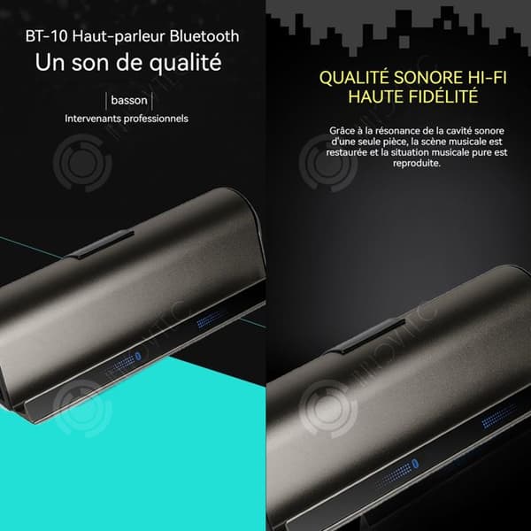 INN Bärbar Bluetooth-högtalare Kaffehögtalare Mini Creative Laptop Trådlös subwoofer med USB-laddning