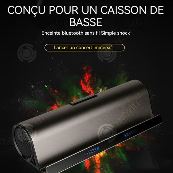 INN Bärbar Bluetooth-högtalare Kaffehögtalare Mini Creative Laptop Trådlös subwoofer med USB-laddning