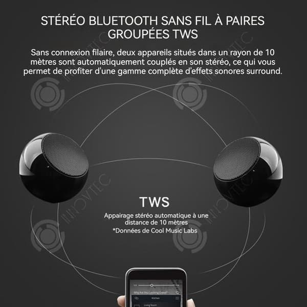 INN Bluetooth-högtalare Stereohögtalare 1 par med kraftfull bas minihögtalare Laddning med stativ Skrivbordsplacering