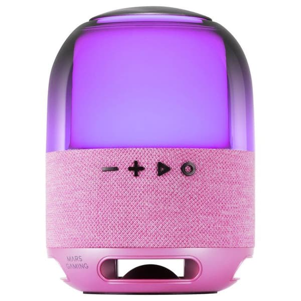 Trådlös Bluetooth-högtalare - Mars Gaming - MS-FLOW - 15W DeepBass - RGB Orbilight 360° - Bluetooth 5.3