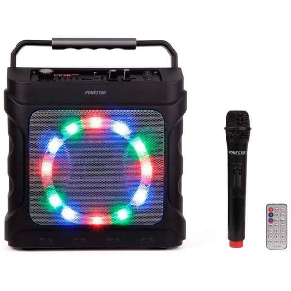 Karaoke-högtalare - FONESTAR - PARTYBOX - Bluetooth - USB/MP3 - FM-radio