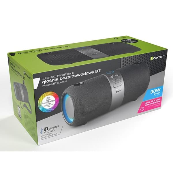 Bærbare Bluetooth-højttalere Tracer TRAGLO46789 Sort 30 W