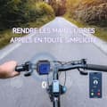 Miniatyrbild 4 av 4: INN Solcellsblåtandshögtalare för cykel med baksidan klämma, bärbar blåtandshögtalare mini blåtandshögtalare 5.3