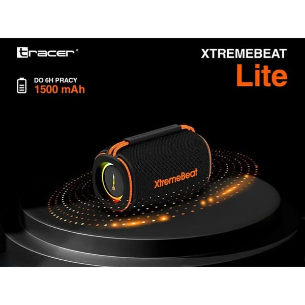 Bärbar Bluetooth Högtalare Tracer XtremeBeat Lite TWS Svart 10 W