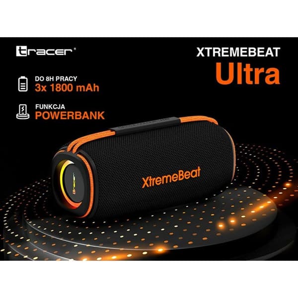 Bærbare Bluetooth-højttalere Tracer XtremeBeat Ultra Sort 25 W