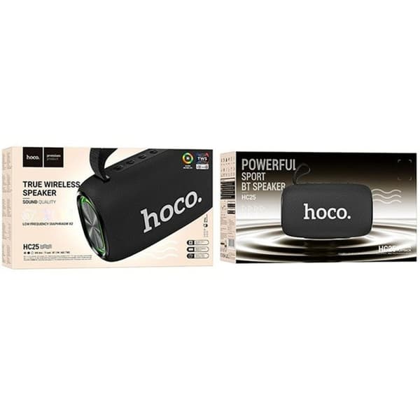 Bærbare Bluetooth-højttalere Hoco HC25 Radiante Sort 20 W
