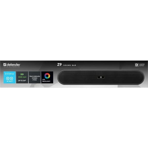 Bærbare Bluetooth-højttalere Defender Z9 Sort 16 W