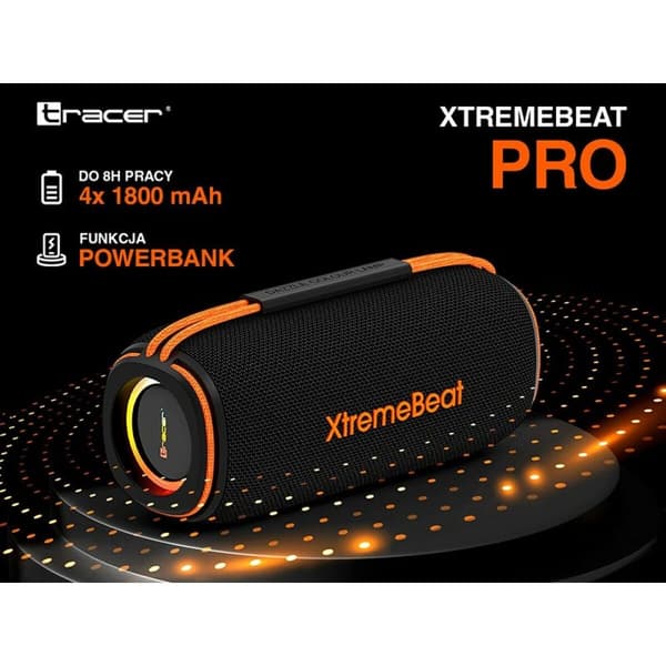 Bærbare Bluetooth-højttalere Tracer XtremeBeat Pro Sort 40 W