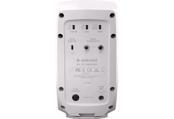 Adam Audio D3V White - ett par studiomonitorer