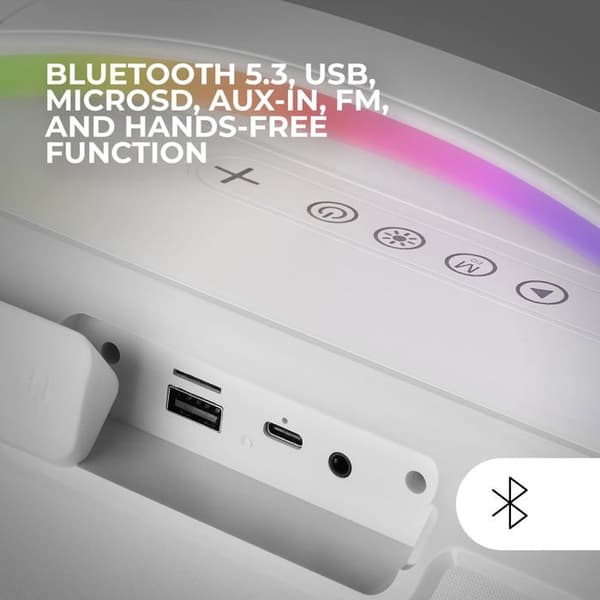 Bluetooth-högtalare - Mars Gaming - MS-PULSE - 50W RMS - Ultra-Bass - Handsfree