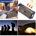 Miniatyrbild 3 av 4: INN Solarbatteri bluetooth högtalare med ficklampa, bluetooth 5.3, stereo med kraftfull bas USB/TF/Bluetooth