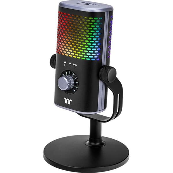 Mikrofon på stativ - Thermaltake - GS50 RGB - Justerbar - Trådad - Anpassningsbar RGB LED