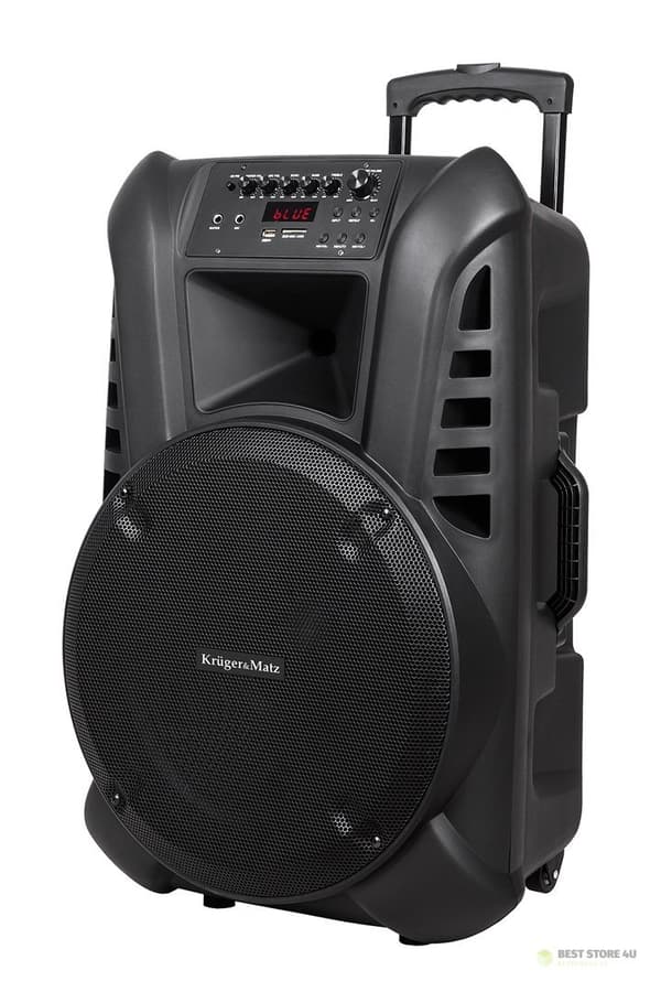 Aktiivikaiutinpylväs (kahdella UHF-langattomalla mikrofonilla, SD, Bluetooth, FM, USB) 60 wattia