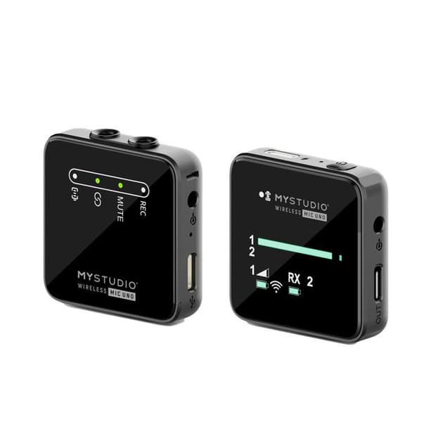Trådlös mikrofon - Easypix - MyStudio - Ultra-portabel - USB Typ-C - 100m räckvidd