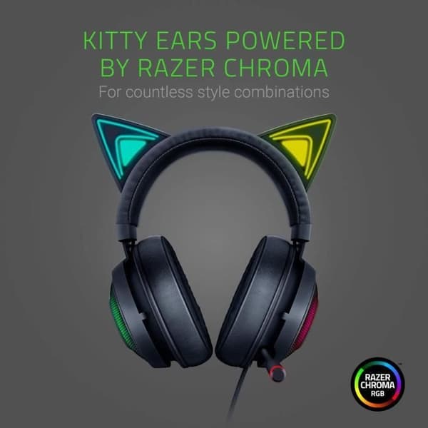 RAZER - HÖGTALARE - MICROPHONE KRAKEN KITTY - QUARTZ