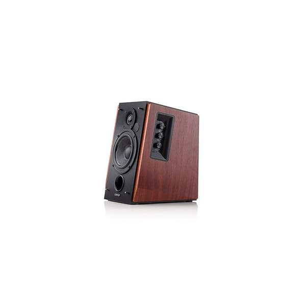 Edifier Studio R1700BT - 66W 2-vägs trä-look trådlösa bokhylla högtalare