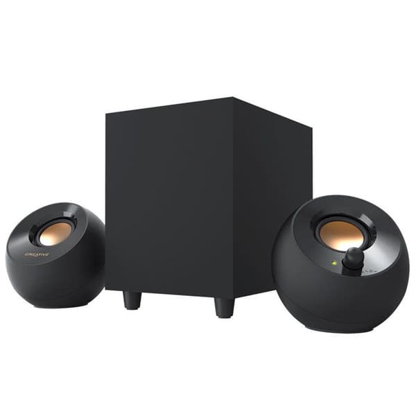 CREATIVE Pebble Plus 2.1 trådbundna PC-högtalare - 8 W - Svart