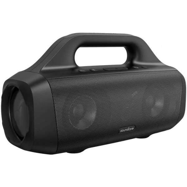 Anker SoundCore Motion Boom Outdoor Bluetooth-högtalare, Titanium-drivrutiner, BassUp-teknik, IPX7 vattentät, 24h batteritid