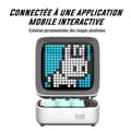 Miniatyrbild 3 av 3: Divoom Ditoo Pro Vit/Vit bluetooth högtalare med pixelskärm 15W