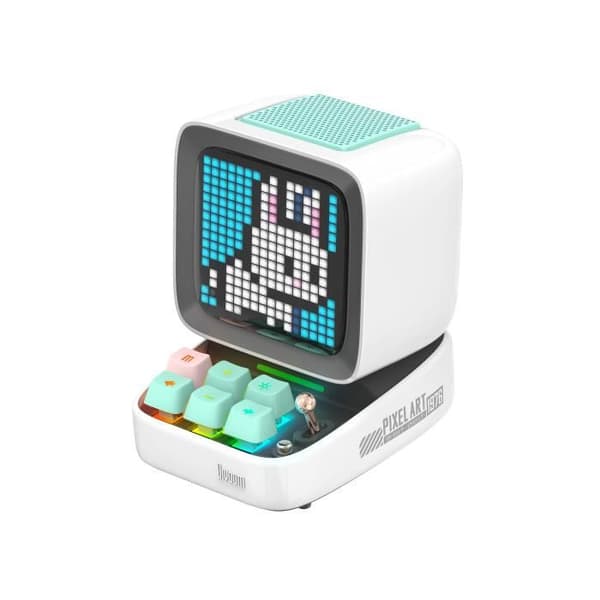 Divoom Ditoo Pro Vit/Vit bluetooth högtalare med pixelskärm 15W