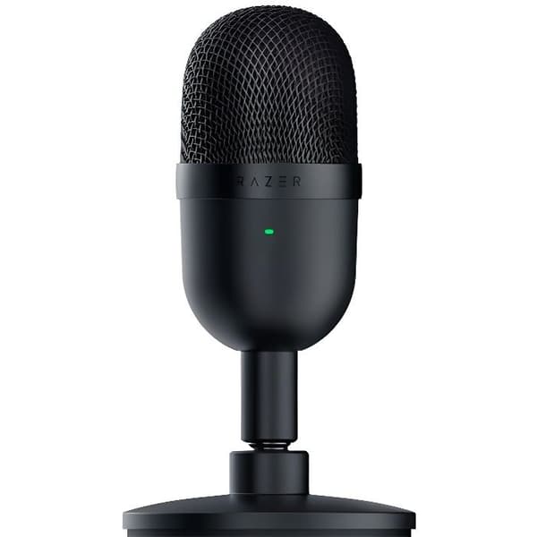 RAZER - Ultra Compact Microphone - Seiren Mini Desktop - Svart