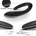 Miniatyrbild 3 av 4: Axelhögtalare för IPHONE 7 Wireless Music Bluetooth Neck (SVART)