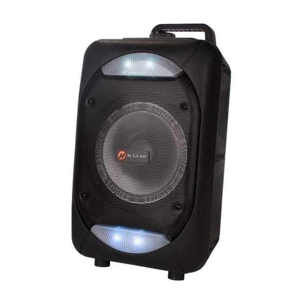 N-GEAR - The Flash 610 - Mobil MP3 Karaoke Högtalare Svart
