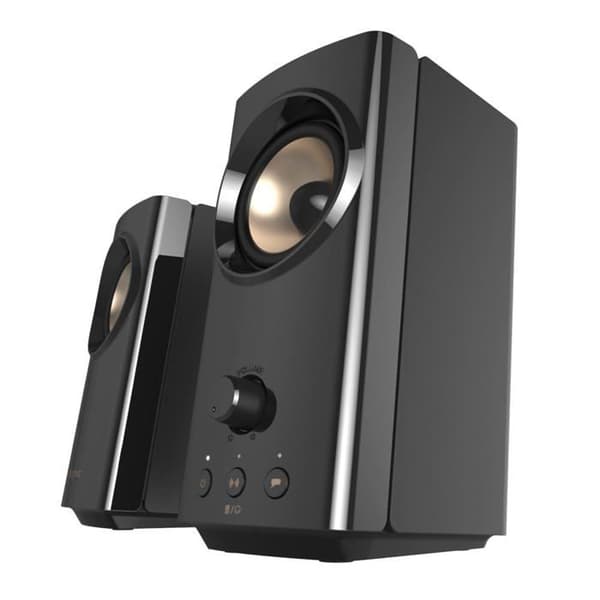 Hi-Fi 2.0 skrivbordshögtalare - Creative - T60 - Tydlig dialog - Surround - Kompakt