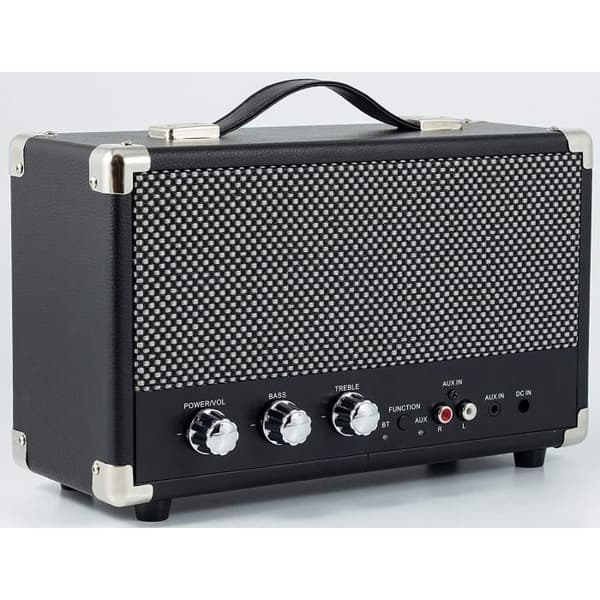 GPO Retro GPO SW158HBLA Westwood Vintage Bluetooth 25 Watt Högtalare Svart - WESTWOOD SVART