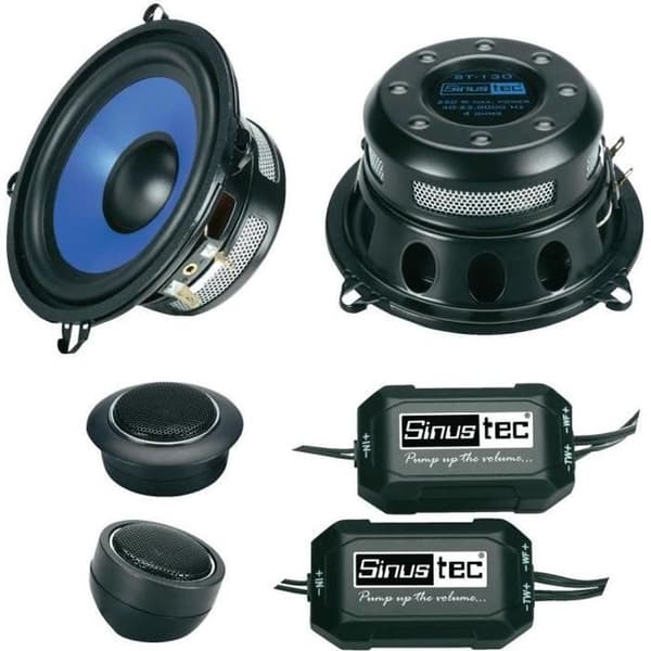 Högtalare - Sinustec - ST-130 - 250W - 2-vägs - Ledad