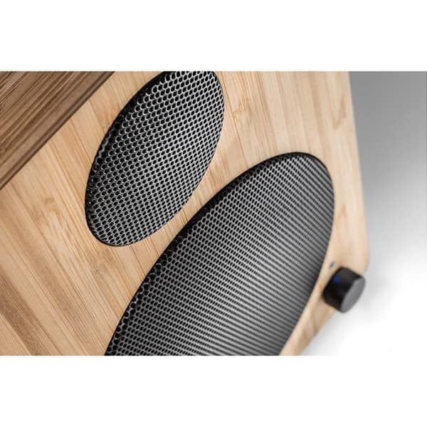 Högtalare Högtalare - WAVEMASTER Cube Mini Neo Bamboo - Bluetooth 2.1 - 36 W - Brun