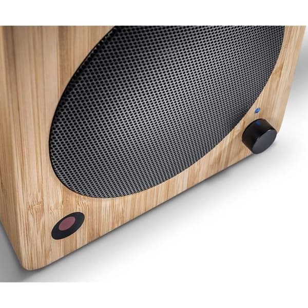 Högtalare Högtalare - WAVEMASTER Cube Mini Neo Bamboo - Bluetooth 2.1 - 36 W - Brun
