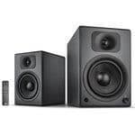 Wavemaster TWO PRO Grey - Aktiv 2.0 högtalare, 55 Watt RMS med Bluetooth aptX (per par) ( Kategori: Bärbar högtalare )