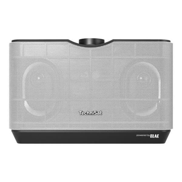 TechniSat AudioMaster MR2 trådlös högtalare - Bluetooth, Wi-Fi - 60 Watt - svart, silver