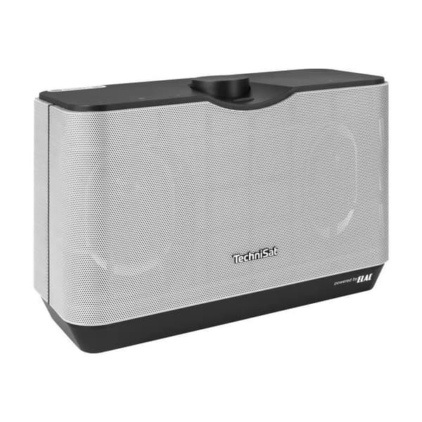 TechniSat AudioMaster MR2 trådlös högtalare - Bluetooth, Wi-Fi - 60 Watt - svart, silver