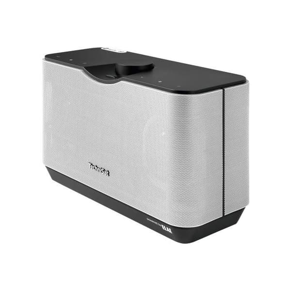 TechniSat AudioMaster MR2 trådlös högtalare - Bluetooth, Wi-Fi - 60 Watt - svart, silver