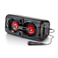 Miniatyrbild 1 av 2: Karcher Party-högtalare Bluetooth-högtalare med LED och FM-radio 2 x 22 W RMS - Bass Boost med mikrofon Svart - PS