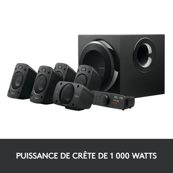 PC-högtalare - Logitech - Z906 - Svart 5.1 EU