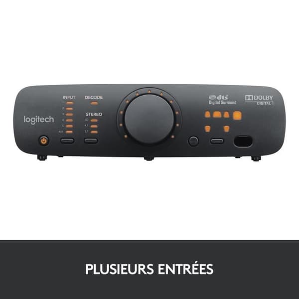 PC-högtalare - Logitech - Z906 - Svart 5.1 EU