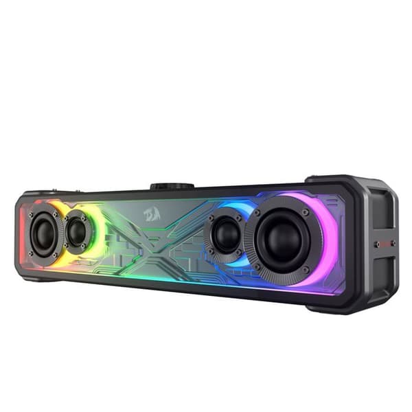Högtalare - mikrofon Redragon - GS817 - RGB-högtalare, BT/AUX, svart, 30 W