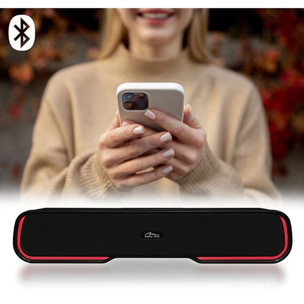 Bluetooth ljudstång - Media-Tech - MT3180 - RGB - RMS 10W - Batteritid 10 timmar