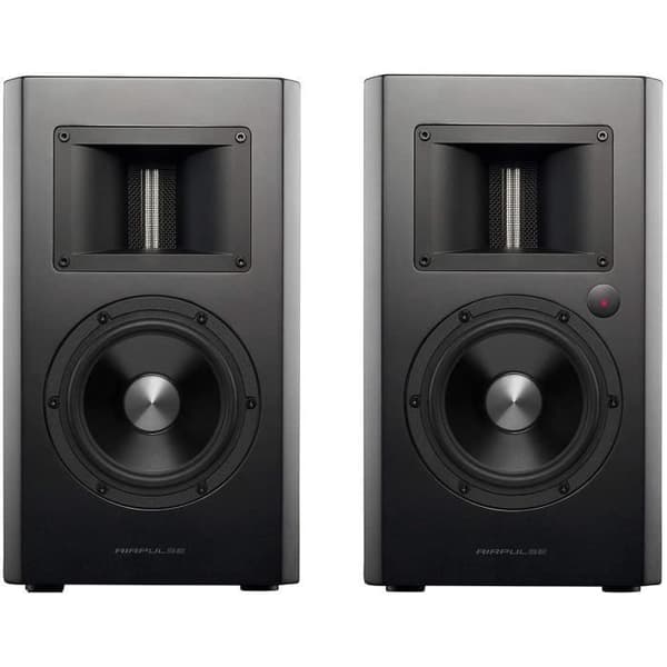 AIRPULSE A200 Stereohögtalare - svart/brun