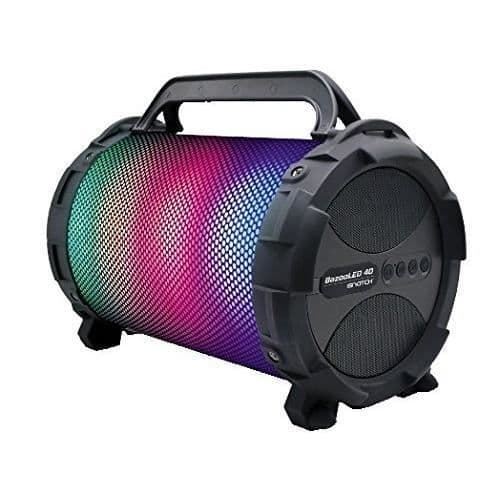GBC ISNATCH Amplified Speaker 2. med Bluetooth och LED discolight - 1