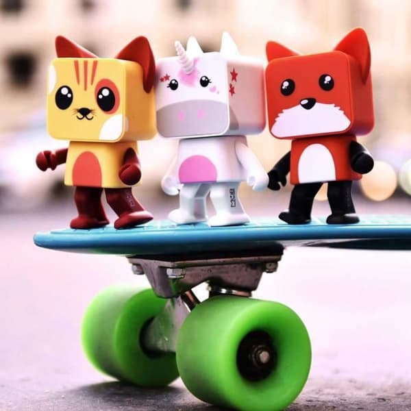Dancing Animals Unicorn Bluetooth-högtalare - MOB - 3W effekt - Dansarläge - Stereoläge - Handsfree-kit