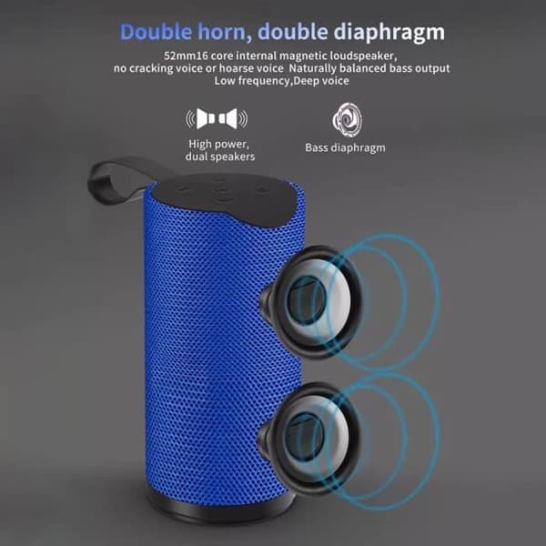 Bärbar Bluetooth-högtalare N98KN - Blå