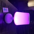 Miniatyrbild 3 av 6: Vattentät flerfärgad Bluetooth®-högtalare i form av en bordslampa LED-teknik och fjärrkontroll