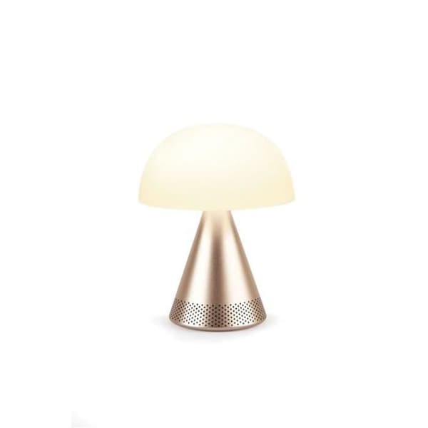 Bärbar LED-lampa - Lexon - Mina L Audio LH76MD - Guld - Trådlös - Bluetooth Guld