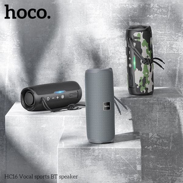 Bärbar högtalare - Hoco - Vocal HC16 - Bluetooth 5.3 - 10 W - Vattentålig