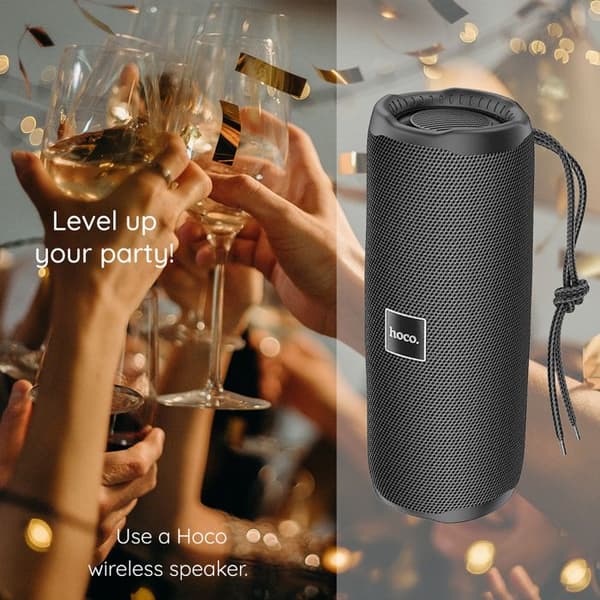Bärbar högtalare - Hoco - Vocal HC16 - Bluetooth 5.3 - 10 W - Vattentålig