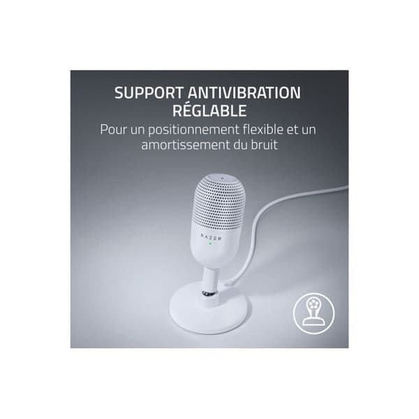 Razer Seiren V3 Mini Mikrofon - Vit